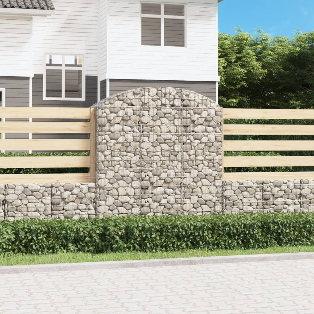 Συρματοκιβώτιο Τοξωτό 150x50x160/180εκ. από Γαλβανισμένο Χάλυβα - PAKOBAZAAR