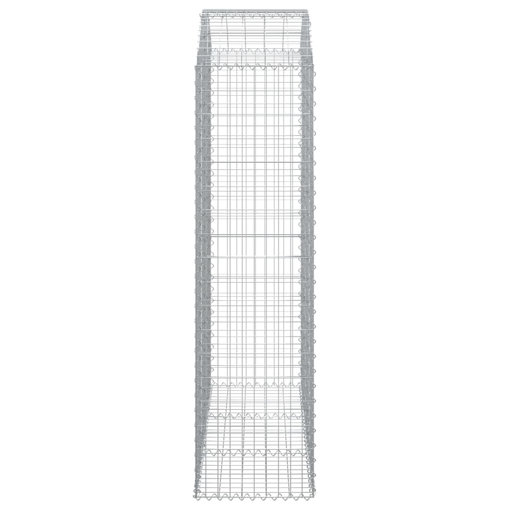 Συρματοκιβώτιο Τοξωτό 150x50x180/200εκ. από Γαλβανισμένο Χάλυβα - PAKOBAZAAR