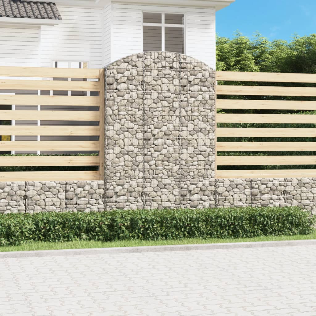Συρματοκιβώτιο Τοξωτό 150x50x220/240εκ. από Γαλβανισμένο Χάλυβα - PAKOBAZAAR