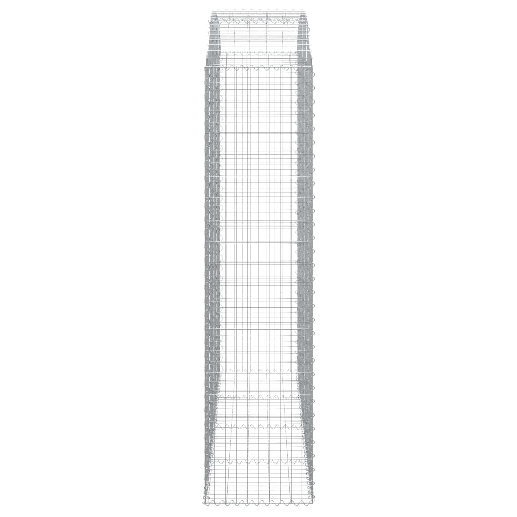 Συρματοκιβώτιο Τοξωτό 200x50x200/220εκ. από Γαλβανισμένο Χάλυβα - PAKOBAZAAR
