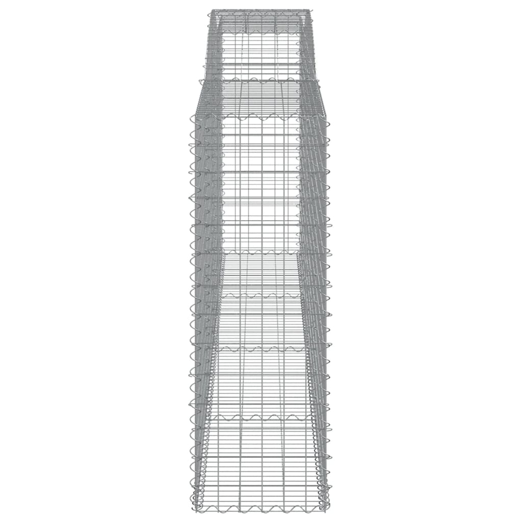 Συρματοκιβώτιο Τοξωτό 400x50x140/160εκ. από Γαλβανισμένο Χάλυβα - PAKOBAZAAR