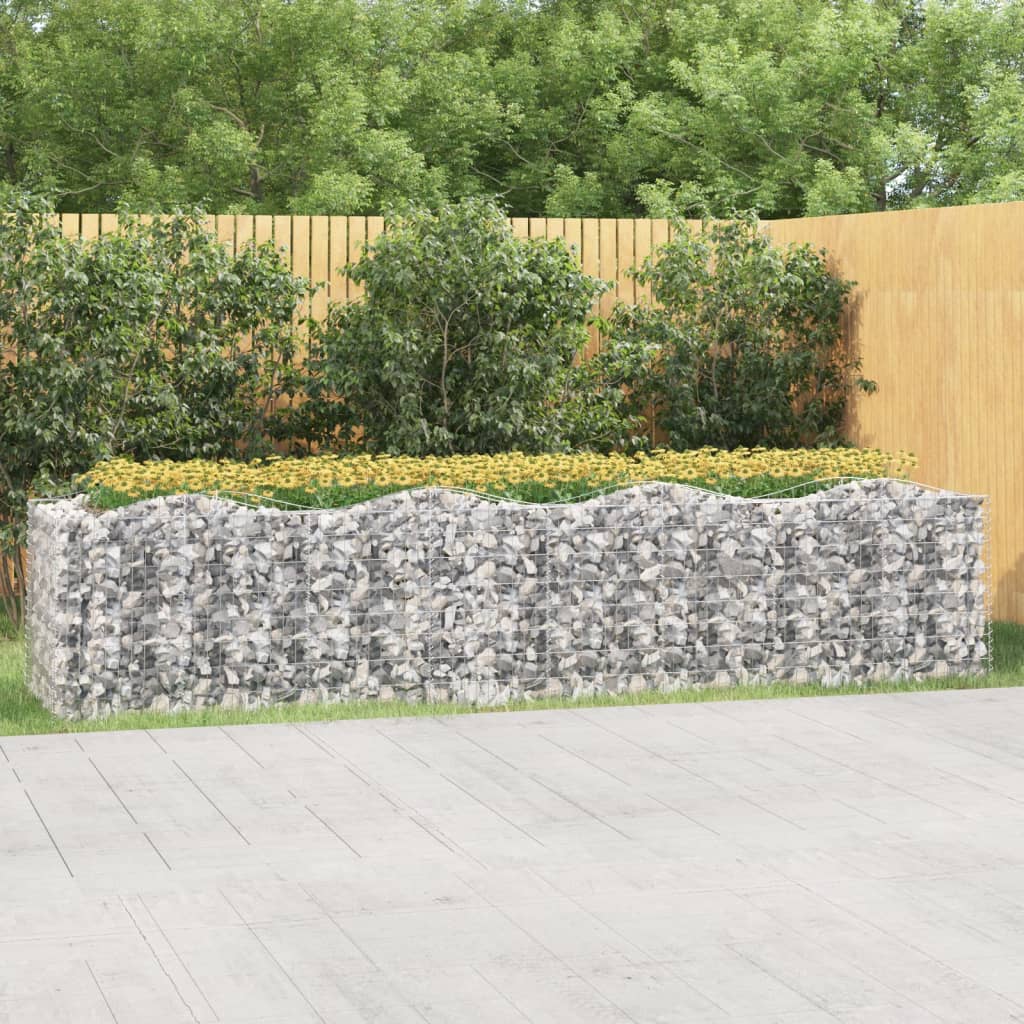 Συρματοκιβώτιο Τοξωτό 400x100x100 εκ. από Γαλβανισμένο Σίδερο - PAKOBAZAAR