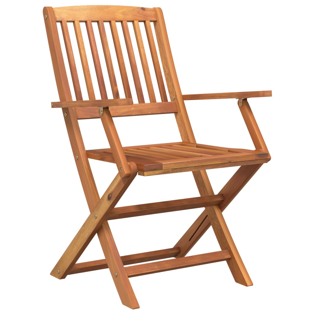 Σετ Τραπεζαρίας Κήπου 5 Τεμαχίων από Μασίφ Ξύλο Ακακίας