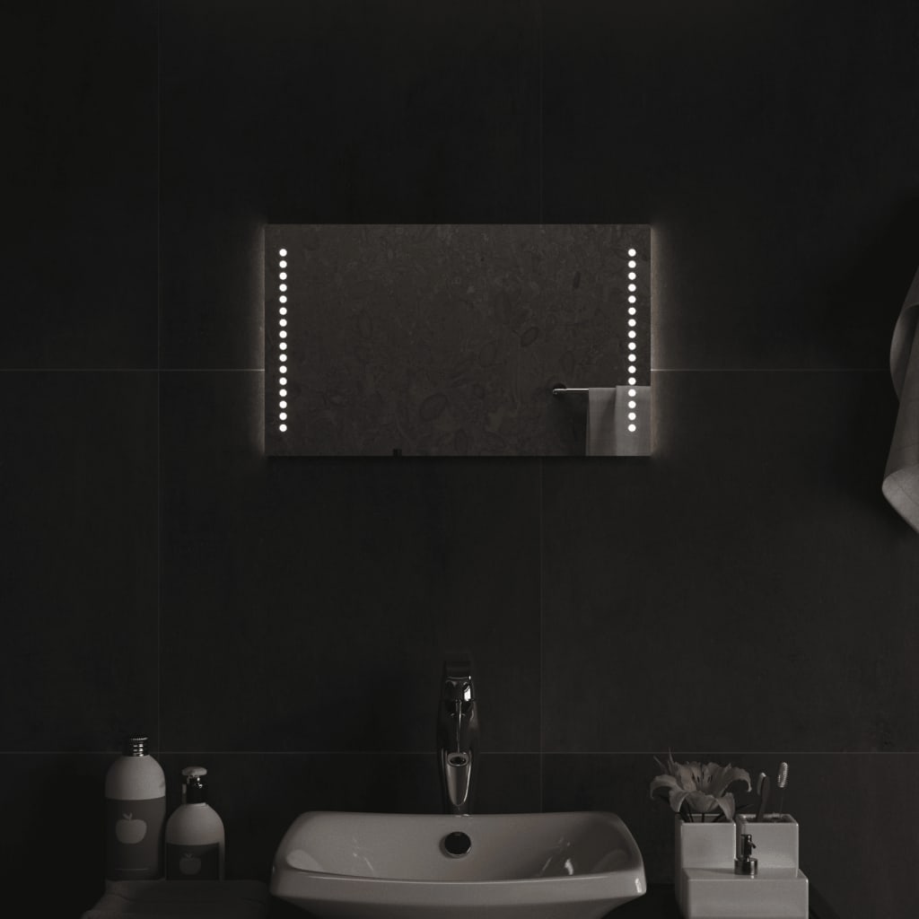 Καθρέφτης Μπάνιου με LED 30x50 εκ. - Pakobazaar