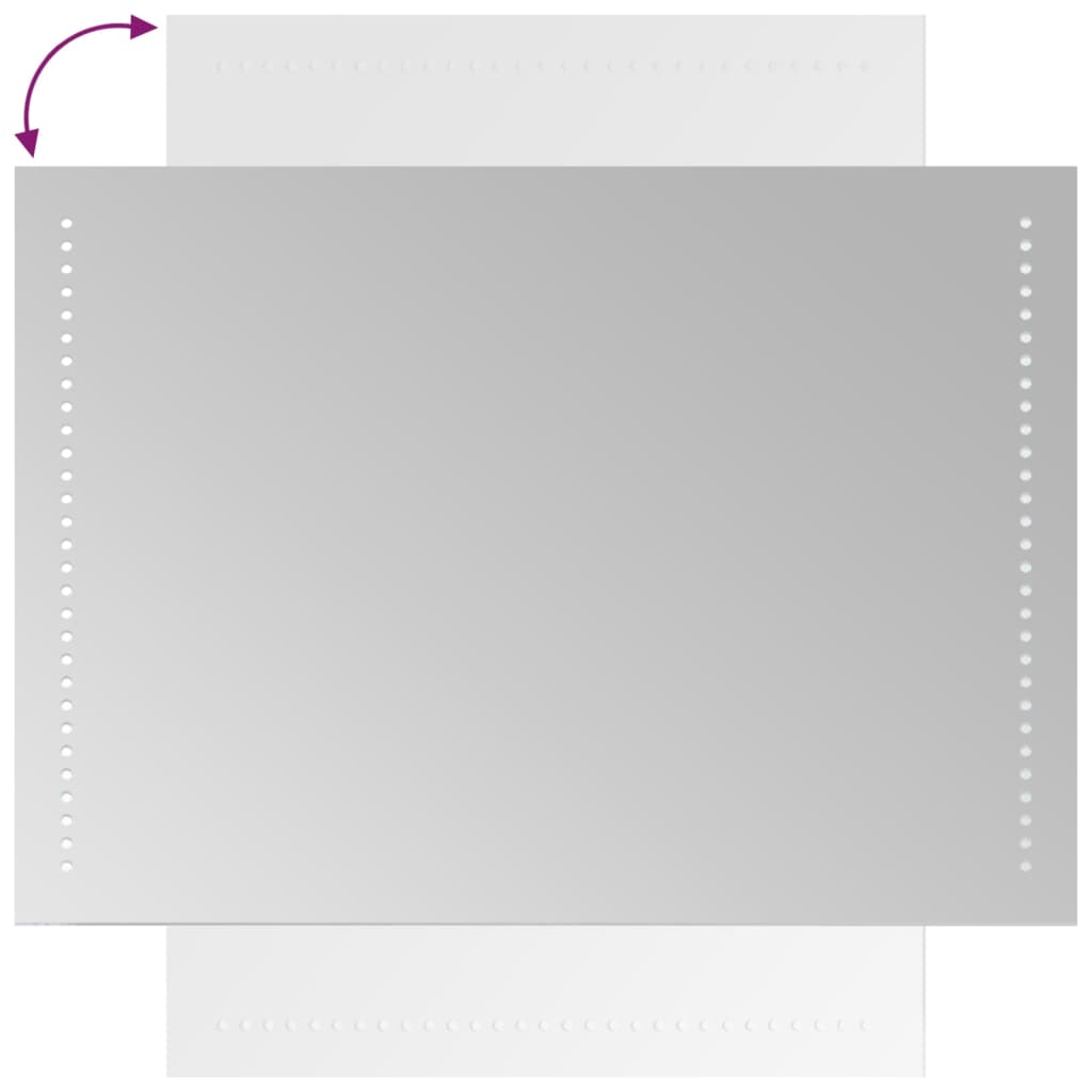 Καθρέφτης Μπάνιου με LED 50 x 70 εκ.