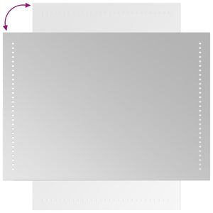 Καθρέφτης Μπάνιου με LED 50 x 70 εκ.