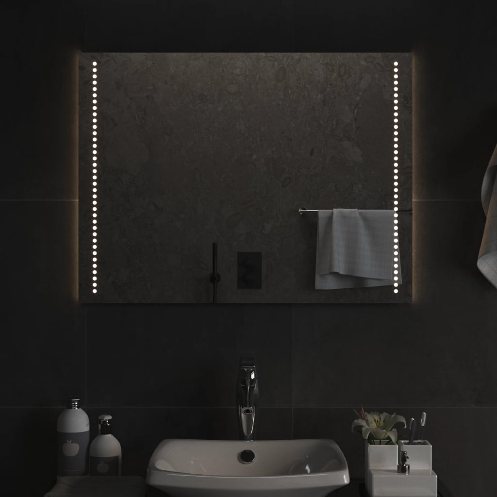 Καθρέφτης Μπάνιου με LED 60x80 εκ.
