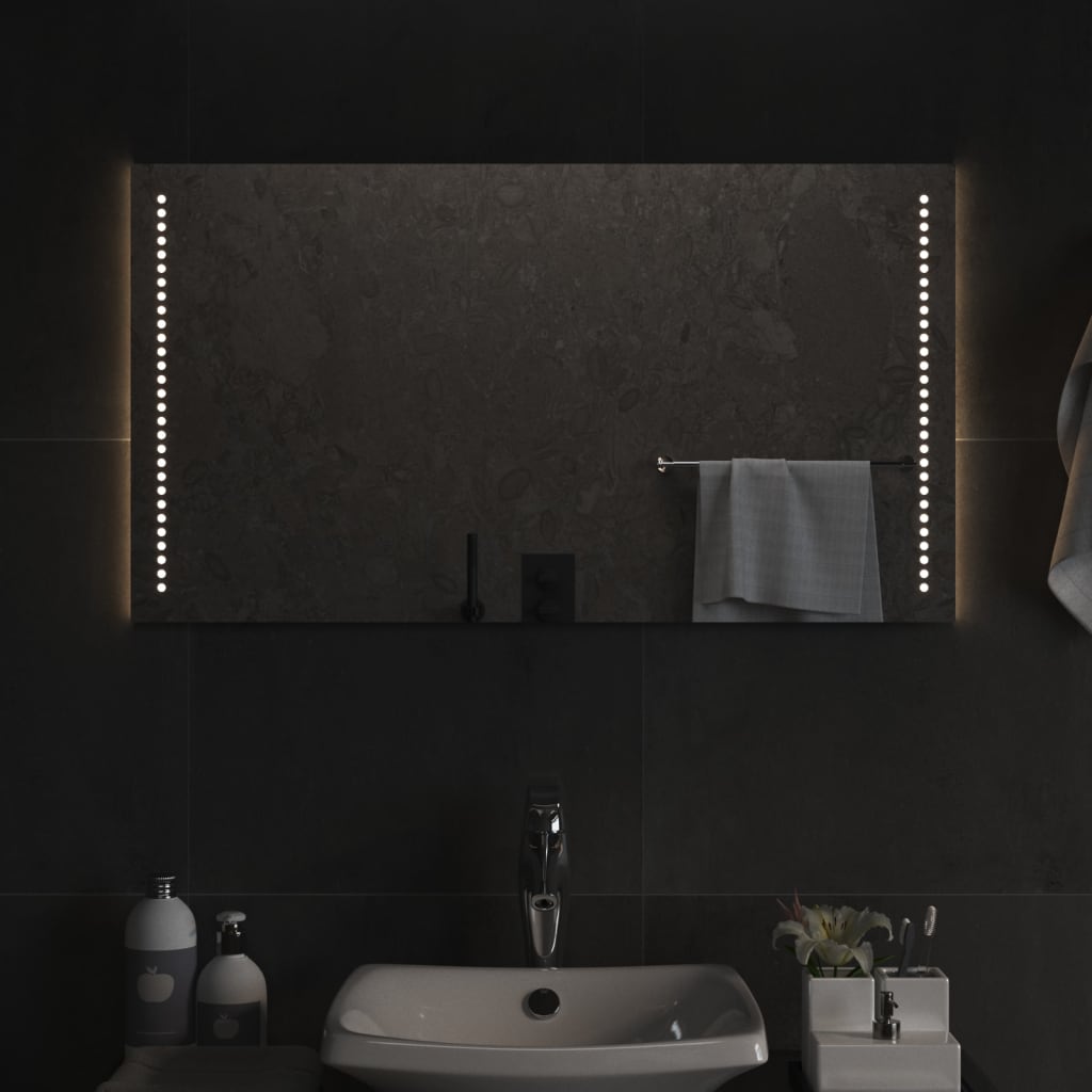 Καθρέφτης Μπάνιου με LED 50x90 εκ.