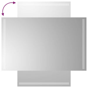 Καθρέφτης Μπάνιου με LED 50x80 εκ.