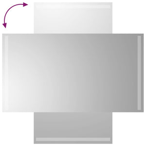 Καθρέφτης Μπάνιου με LED 50x90 εκ. - Pakobazaar
