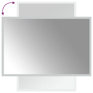 Καθρέφτης Μπάνιου με LED 40x60 εκ.
