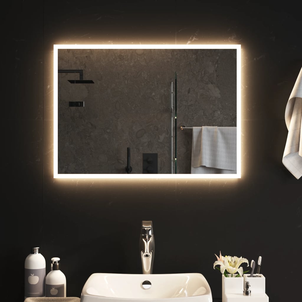 Καθρέφτης Μπάνιου με LED 50 x 70 εκ.