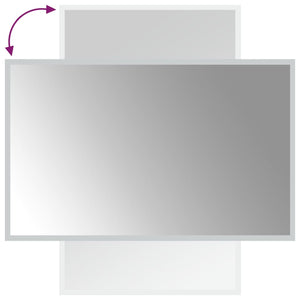 Καθρέφτης Μπάνιου με LED 50x80 εκ.