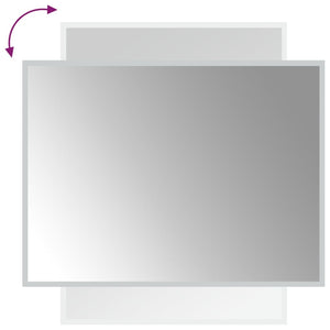 Καθρέφτης Μπάνιου με LED 60x80 εκ.