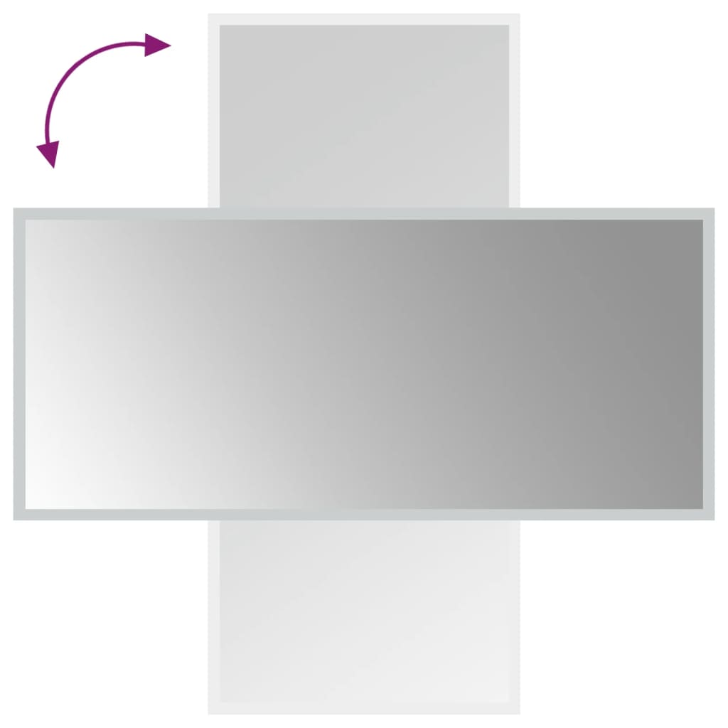 Καθρέφτης Μπάνιου με LED 40x90 εκ. - Pakobazaar