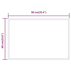Καθρέφτης Μπάνιου με LED 60x90 εκ.