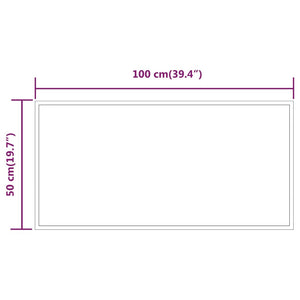 Καθρέφτης Μπάνιου με LED 50x100 εκ.