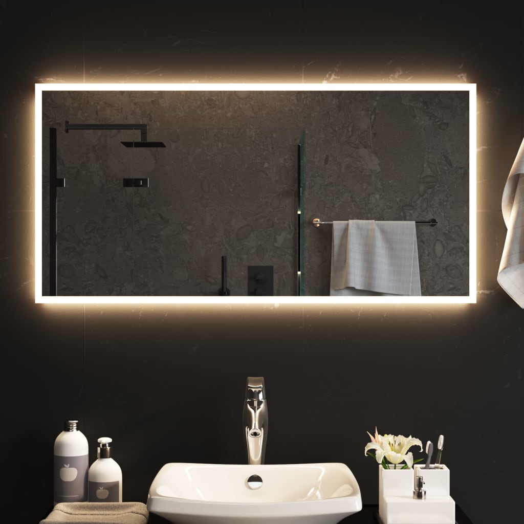 Καθρέφτης Μπάνιου με LED 50x100 εκ. - Pakobazaar