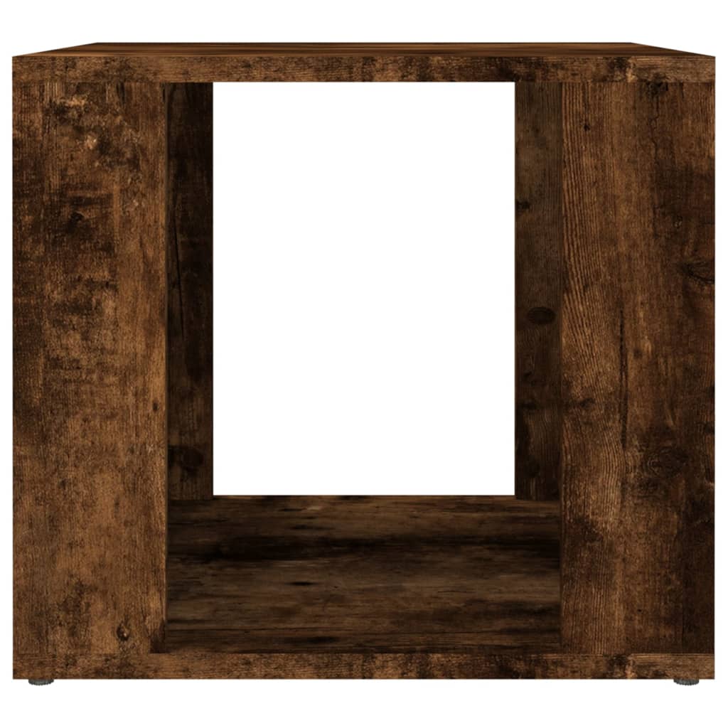Κομοδίνο Καπνιστή βελανιδιά 41x40x36 εκ. από Επεξεργασμένο Ξύλο - Pakobazaar