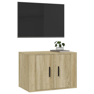 Έπιπλο Τηλεόρασης Επιτοίχιο Sonoma Δρυς 57x34,5x40 εκ.