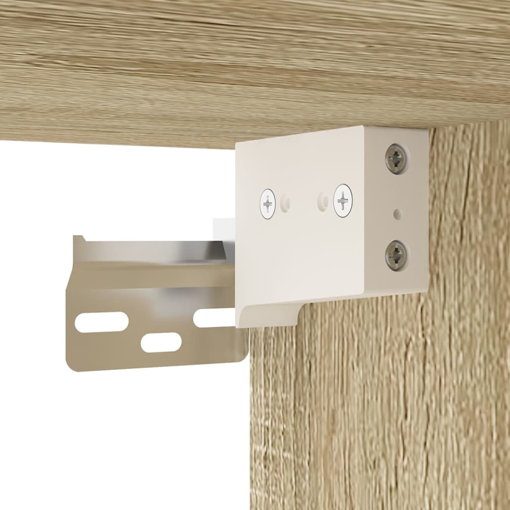 Έπιπλο Τηλεόρασης Επιτοίχιο Sonoma Δρυς 57x34,5x40 εκ.