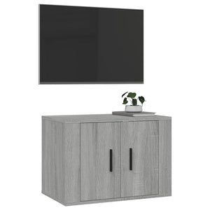 Έπιπλα Τηλεόρασης Επιτοίχια Sonoma Δρυς 57x34,5x40 εκ