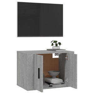 Έπιπλα Τηλεόρασης Επιτοίχια Sonoma Δρυς 57x34,5x40 εκ