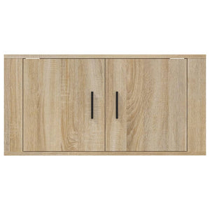 Έπιπλο Τηλεόρασης Επιτοίχιο Sonoma Δρυς 80x34,5x40 εκ.