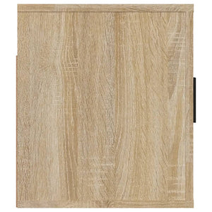 Έπιπλο Τηλεόρασης Επιτοίχιο Sonoma Δρυς 80x34,5x40 εκ.