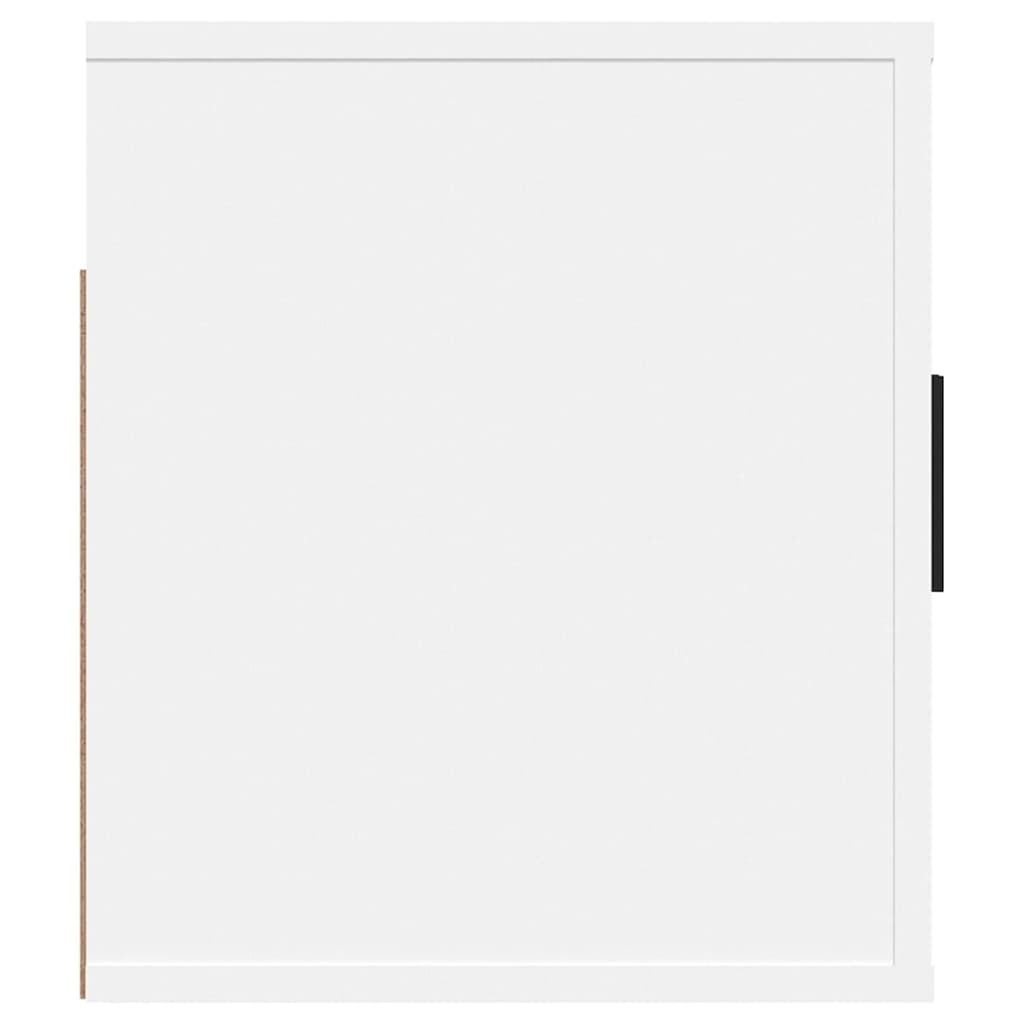 Έπιπλο Τηλεόρασης Επιτοίχιο Λευκό 100x34,5x40 εκ.