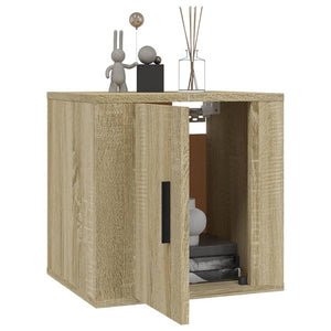 Έπιπλο Τηλεόρασης Επιτοίχιο Sonoma Δρυς 40x34,5x40 εκ. - Pakobazaar