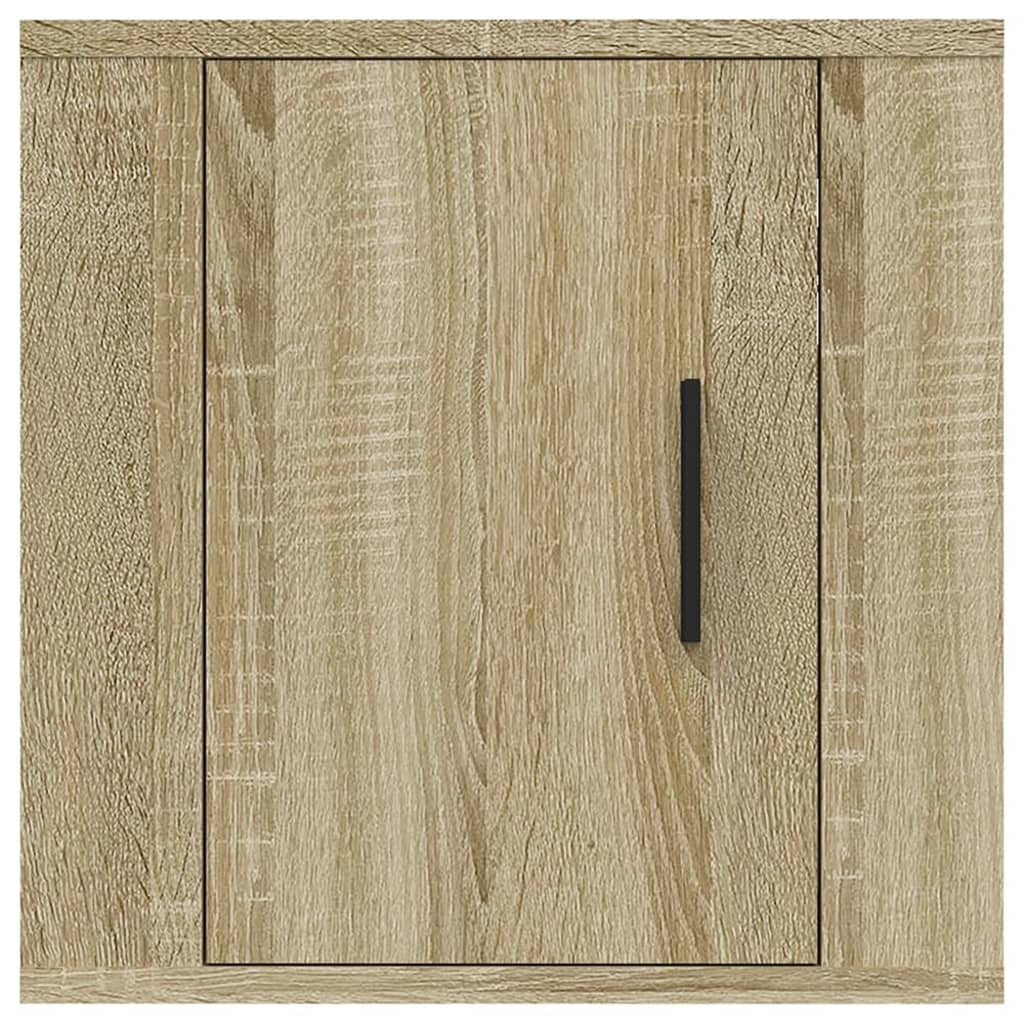 Έπιπλο Τηλεόρασης Επιτοίχιο Sonoma Δρυς 40x34,5x40 εκ. - Pakobazaar
