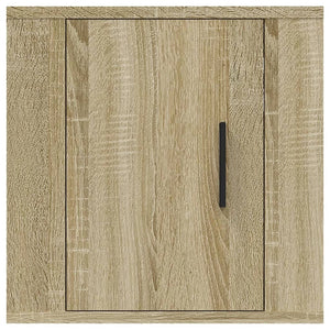 Έπιπλο Τηλεόρασης Επιτοίχιο Sonoma Δρυς 40x34,5x40 εκ. - Pakobazaar