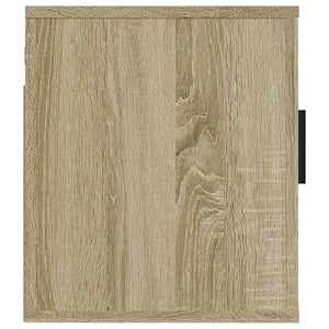 Έπιπλο Τηλεόρασης Επιτοίχιο Sonoma Δρυς 40x34,5x40 εκ. - Pakobazaar