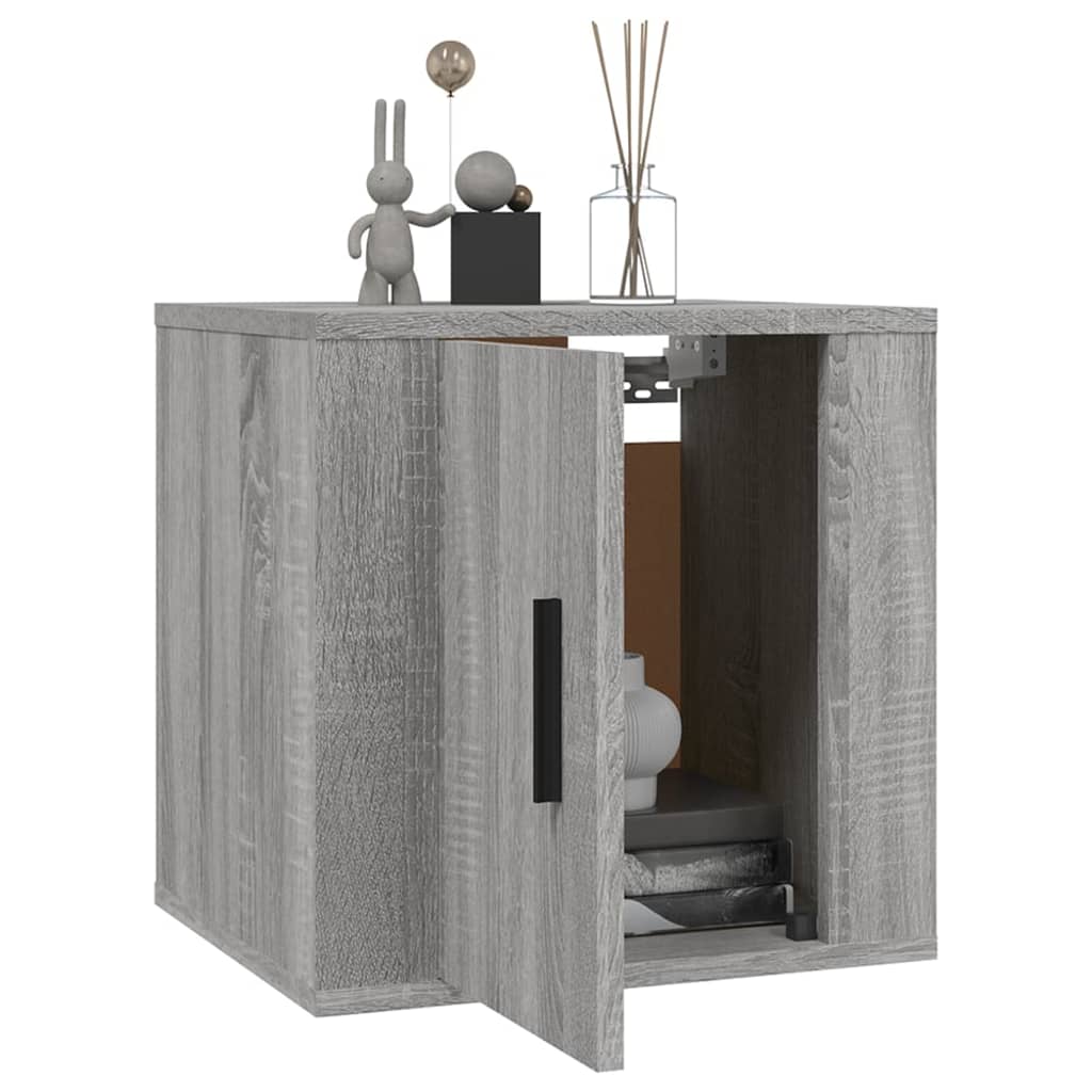 Έπιπλα Τηλεόρασης Επιτοίχια Sonoma Δρυς 40x34,5x40εκ