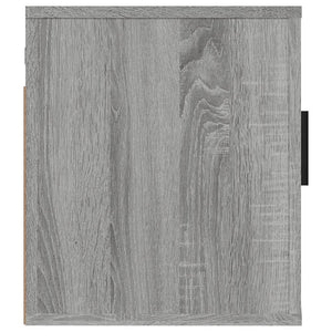 Έπιπλα Τηλεόρασης Επιτοίχια 2 τεμ. Γκρι Sonoma 40x34,5x40 εκ.