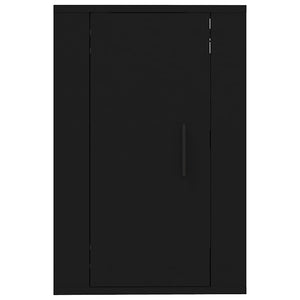 Έπιπλο Τηλεόρασης Επιτοίχιο Μαύρο 40x34,5x60 εκ. - Pakobazaar