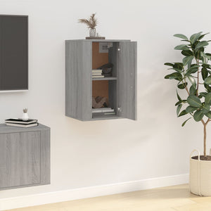 Έπιπλα Τηλεόρασης Επιτοίχια Sonoma Δρυς 40x34,5x60 εκ