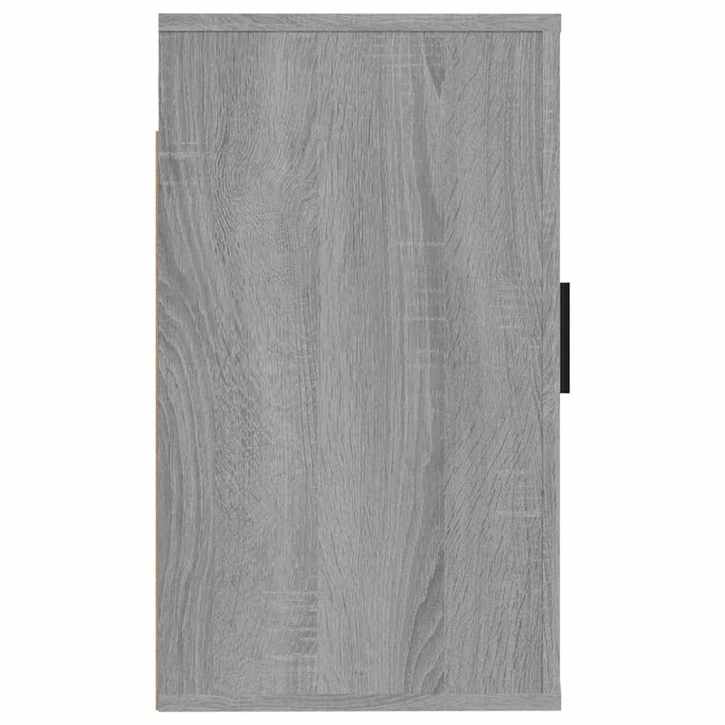 Έπιπλα Τηλεόρασης Επιτοίχια 2 τεμ. Γκρι Sonoma 40x34,5x60 εκ.