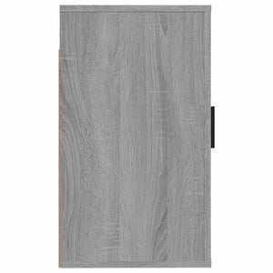 Έπιπλα Τηλεόρασης Επιτοίχια 2 τεμ. Γκρι Sonoma 40x34,5x60 εκ.