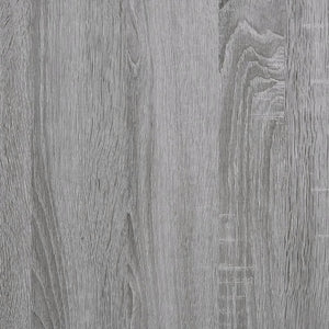 Έπιπλα Τηλεόρασης Επιτοίχια 2 τεμ. Γκρι Sonoma 40x34,5x60 εκ.