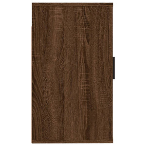 Έπιπλο Τηλεόρασης Επιτοίχιο Καφέ Δρυς 40x34,5x60 εκ.