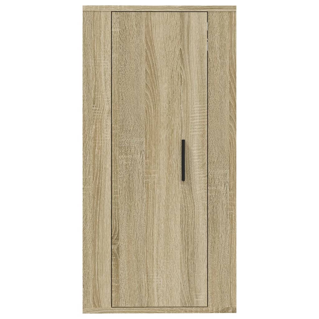 Έπιπλο Τηλεόρασης Επιτοίχιο Sonoma Δρυς 40x34,5x80 εκ.