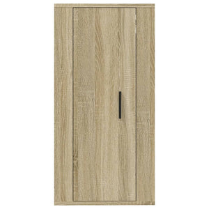 Έπιπλο Τηλεόρασης Επιτοίχιο Sonoma Δρυς 40x34,5x80 εκ.