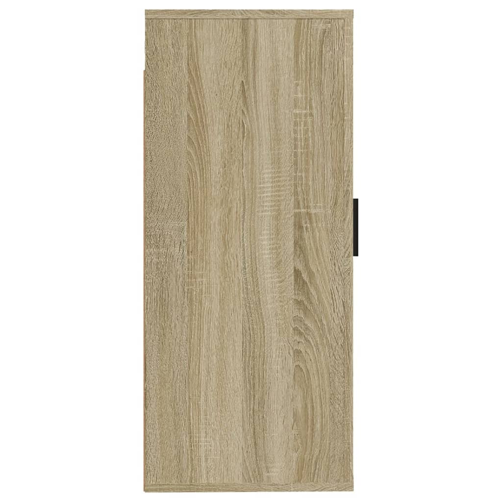 Έπιπλο Τηλεόρασης Επιτοίχιο Sonoma Δρυς 40x34,5x80 εκ.