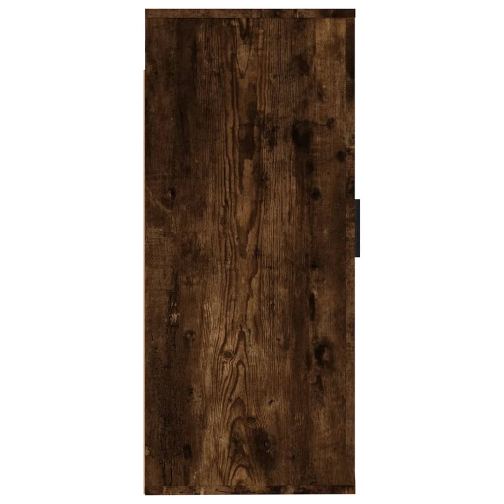 Έπιπλο Τηλεόρασης Επιτοίχιο Καπνιστή Δρυς 40x34,5x80 εκ.