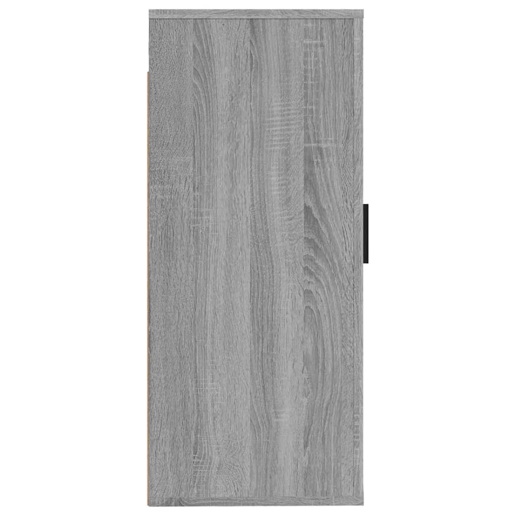 Έπιπλα Τηλεόρασης Επιτοίχια Sonoma Δρυς 40x34,5x80 εκ - Pakobazaar