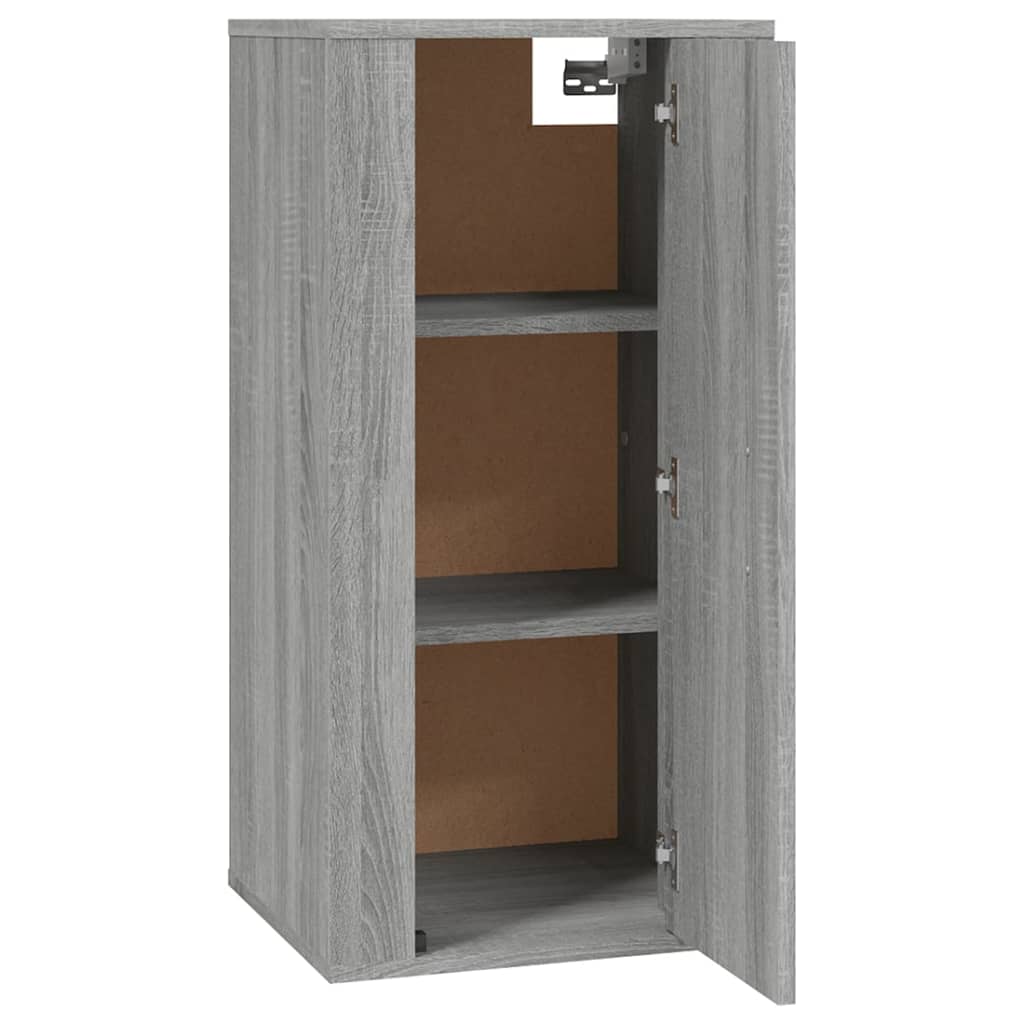 Έπιπλα Τηλεόρασης Επιτοίχια Sonoma Δρυς 40x34,5x80 εκ - Pakobazaar