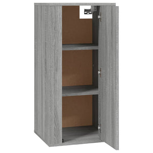 Έπιπλα Τηλεόρασης Επιτοίχια Sonoma Δρυς 40x34,5x80 εκ - Pakobazaar