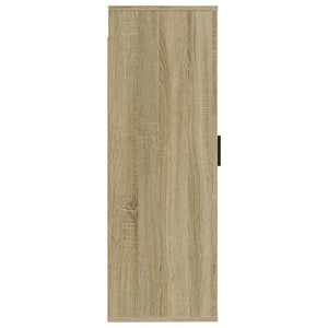 Έπιπλο Τηλεόρασης Επιτοίχιο Sonoma Δρυς 40x34,5x100 εκ.